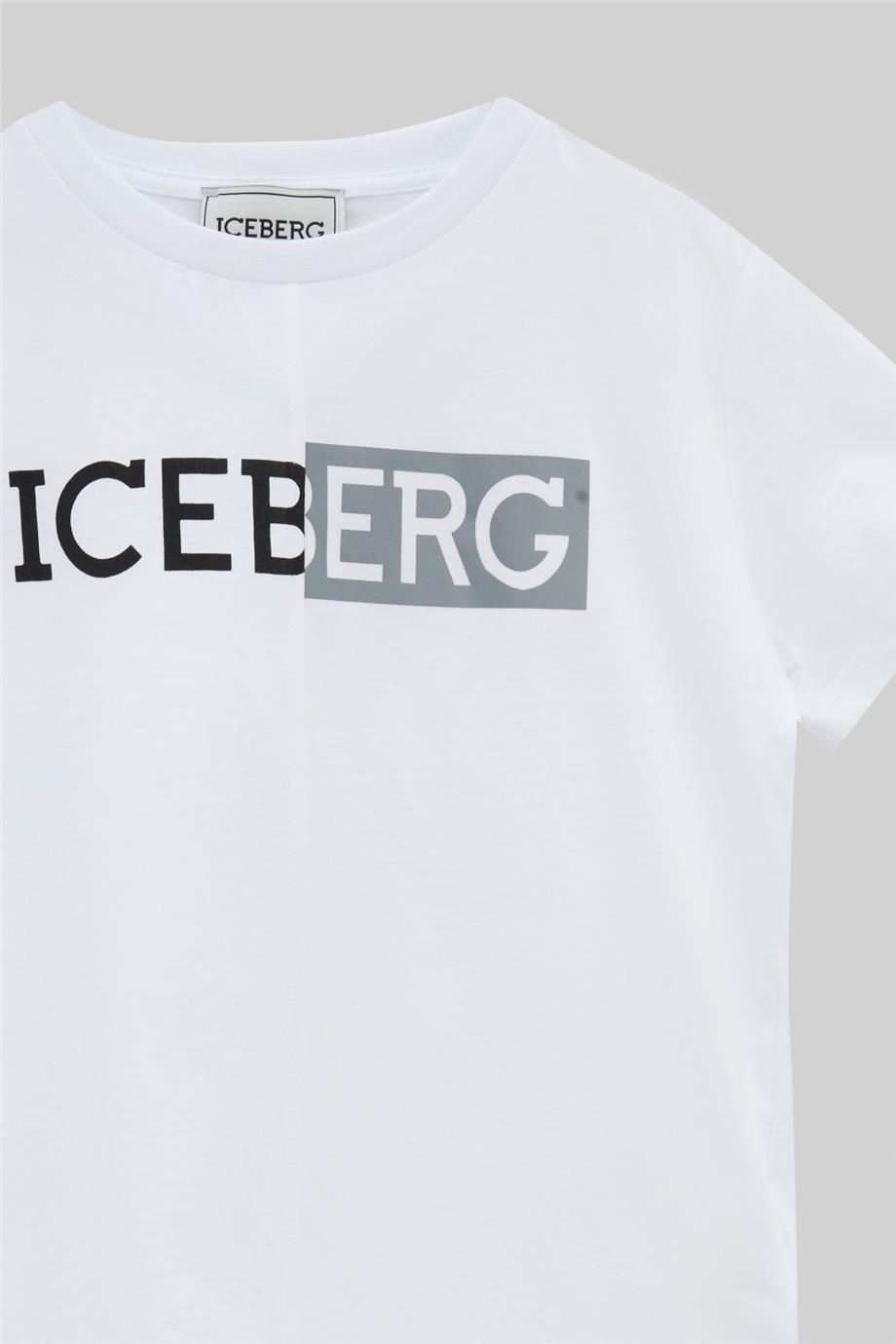 Iceberg Erkek Çocuk Beyaz T-Shirt