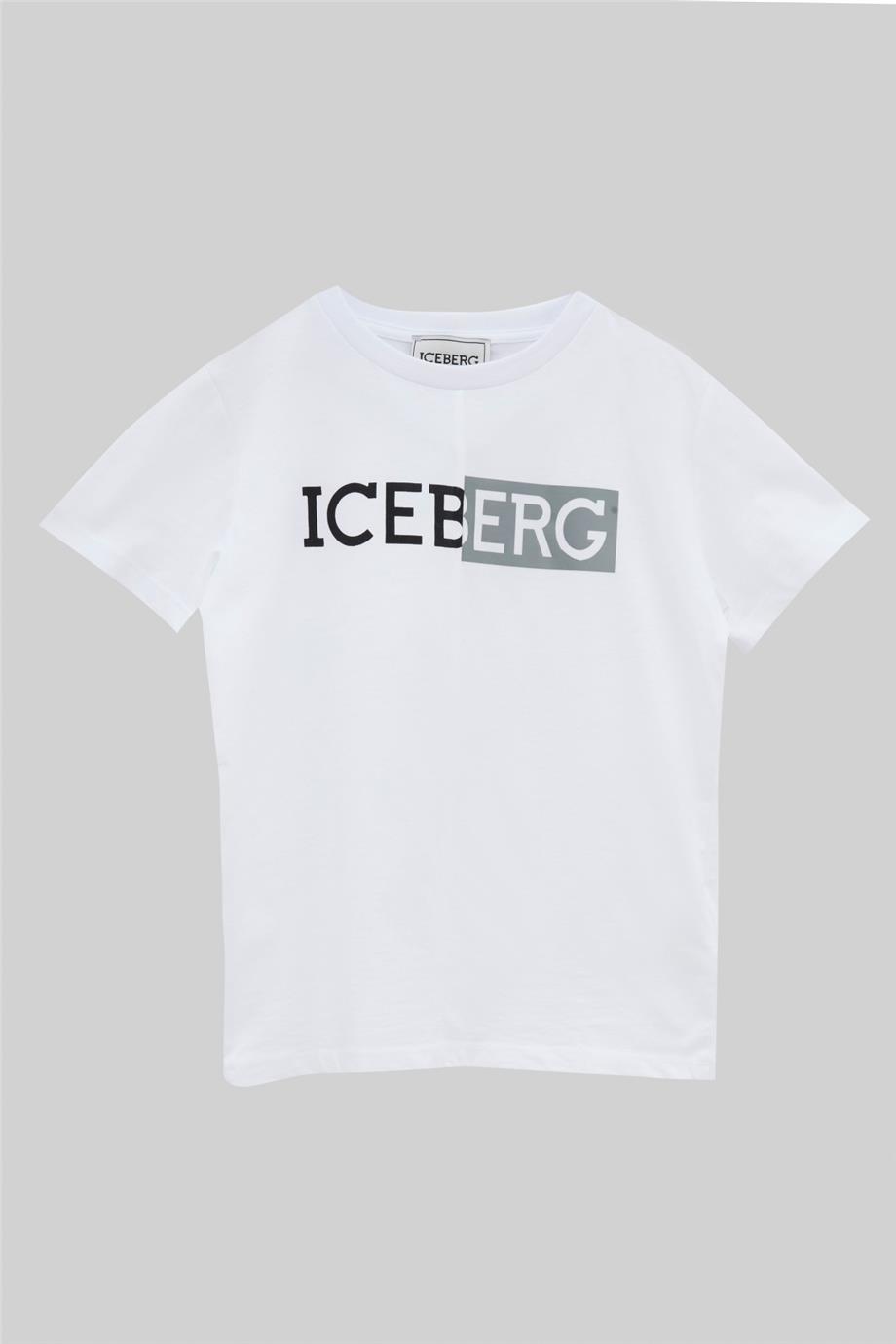 Iceberg Erkek Çocuk Beyaz T-Shirt
