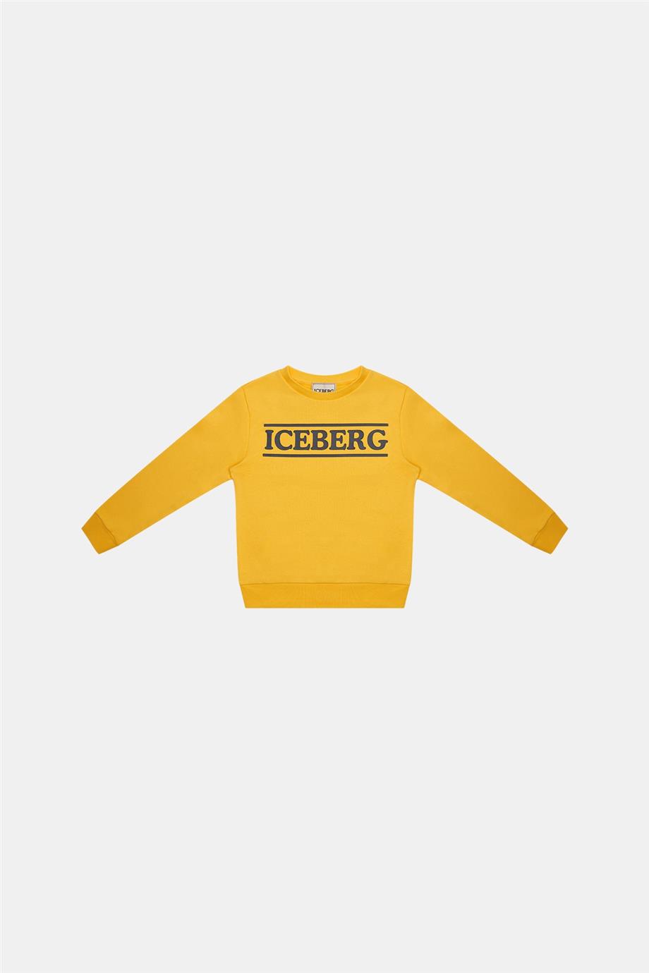 Iceberg Erkek Çocuk Hardal Sweatshirt