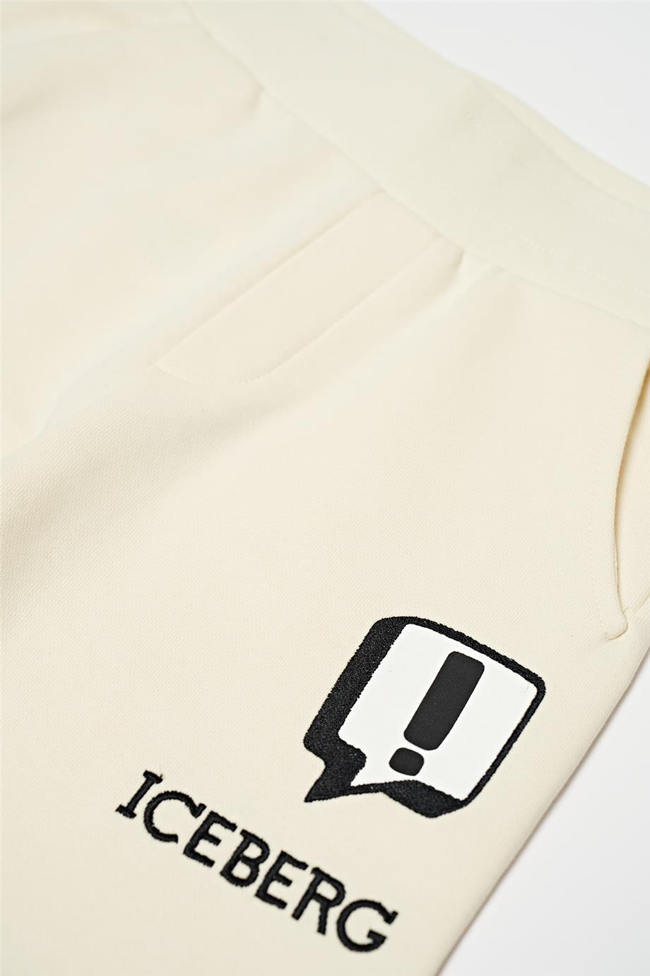 Iceberg Erkek Çocuk Kırık Beyaz Eşofman Altı