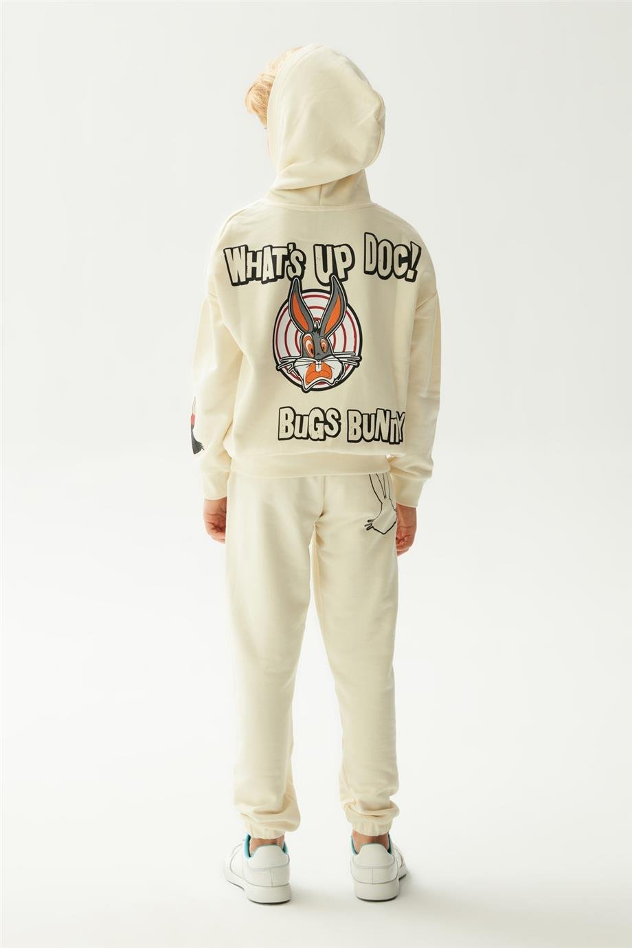 Iceberg Erkek Çocuk Kırık Beyaz Sweatshirt