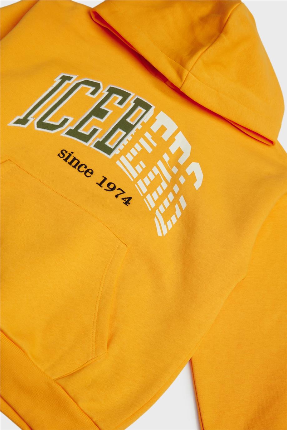 Iceberg Erkek Çocuk Oranj Sweatshirt