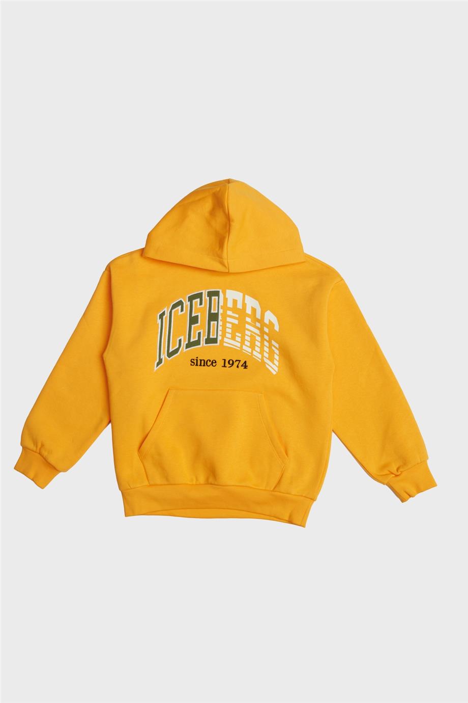Iceberg Erkek Çocuk Oranj Sweatshirt