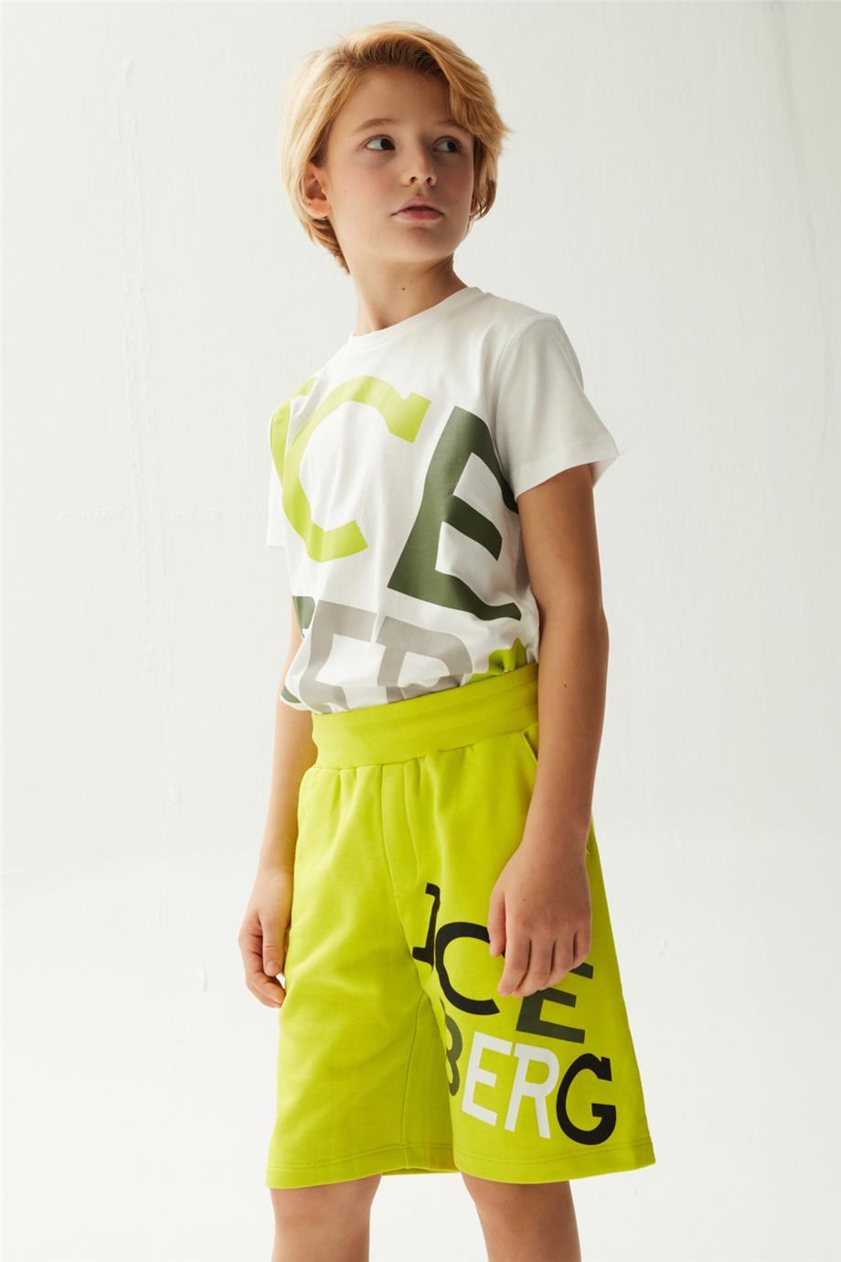 Iceberg Erkek Çocuk Sarı Şort