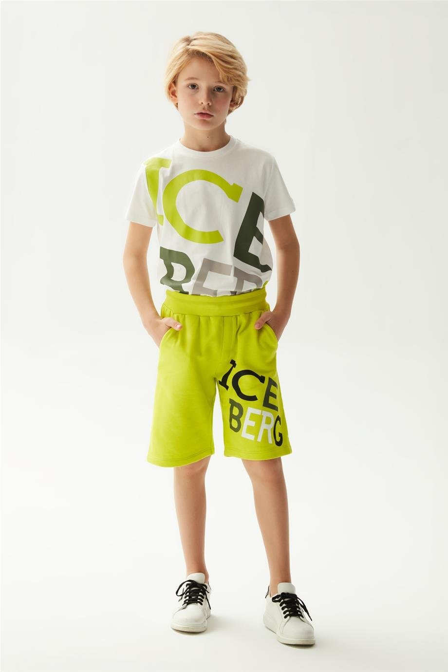 Iceberg Erkek Çocuk Sarı Şort
