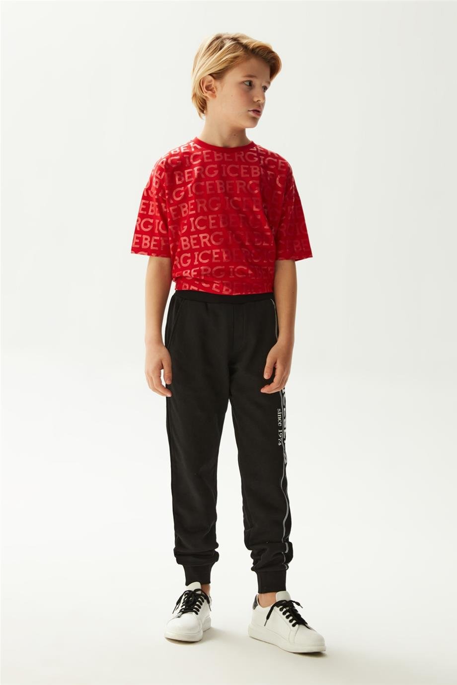 Iceberg Erkek Çocuk Siyah Eşofman Altı