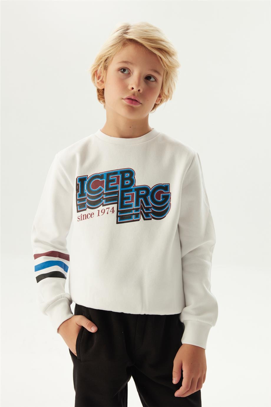 Iceberg Erkek Çocuk Siyah Eşofman Altı