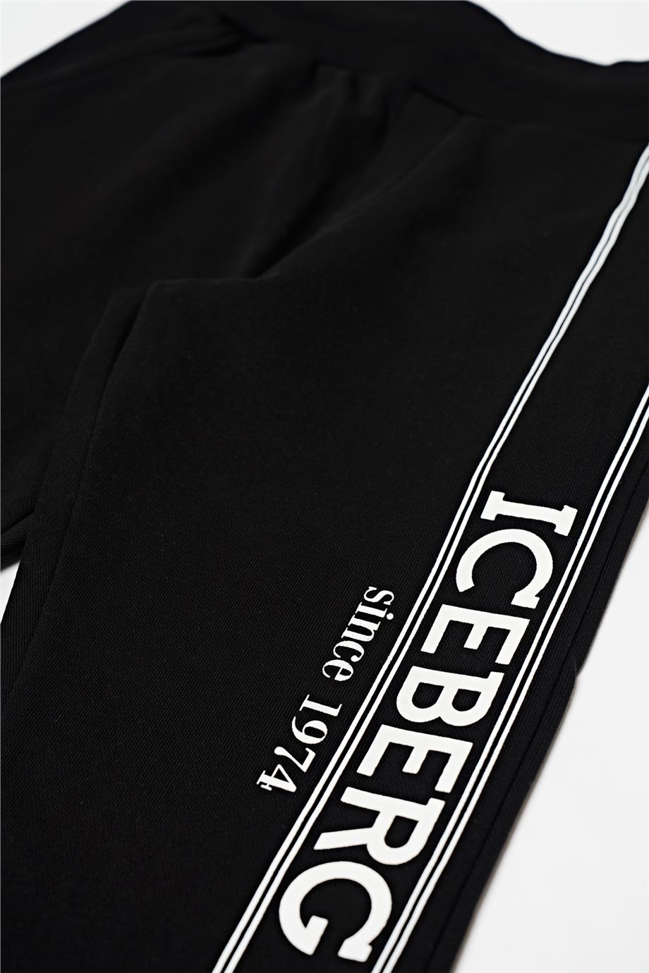 Iceberg Erkek Çocuk Siyah Eşofman Altı