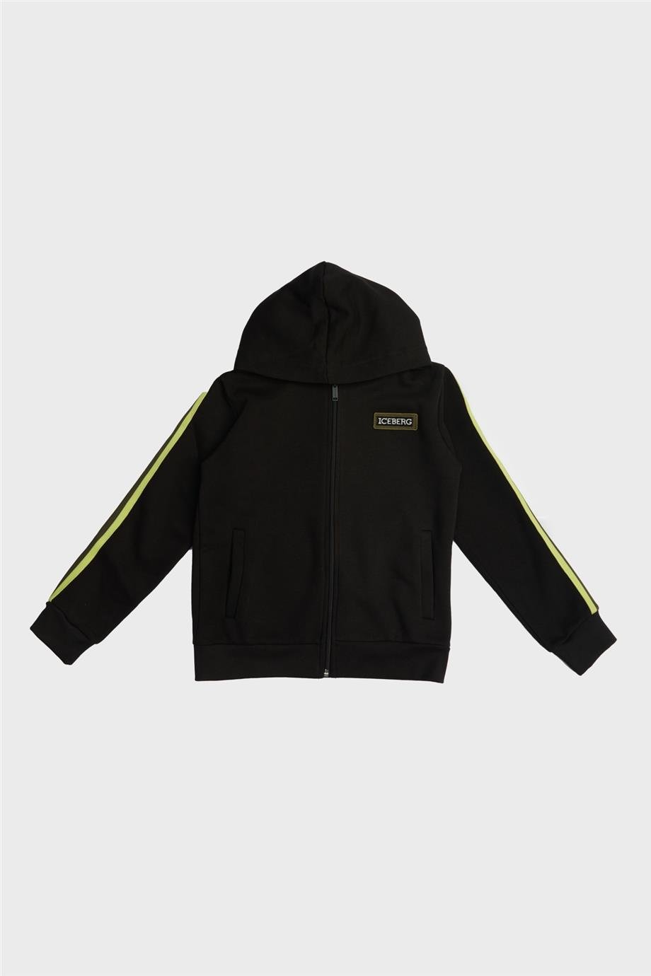 Iceberg Erkek Çocuk Siyah Eşofman Üstü