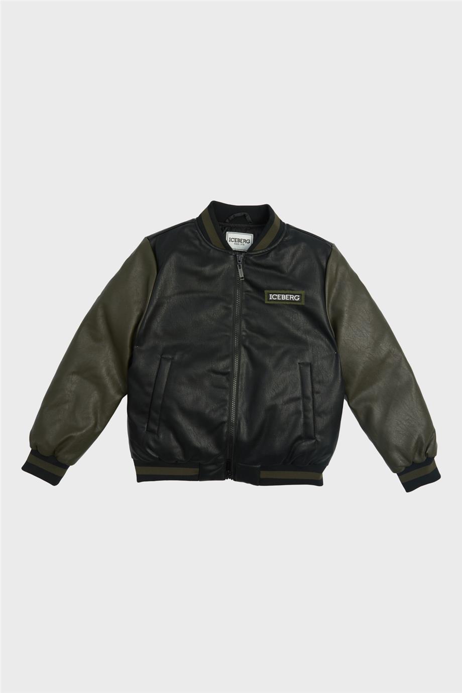 Iceberg Erkek Çocuk Siyah Mont