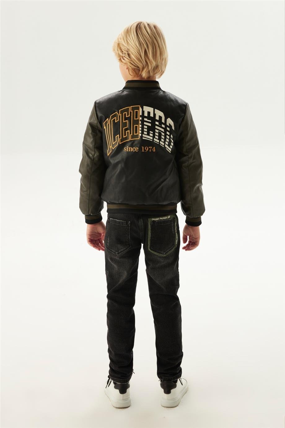 Iceberg Erkek Çocuk Siyah Mont