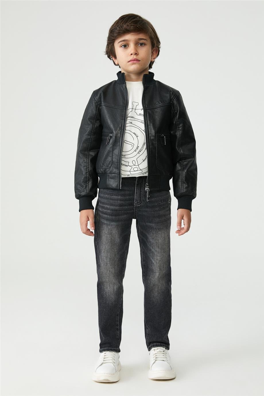 Iceberg Erkek Çocuk Siyah MontIceberg Erkek Çocuk Siyah Mont