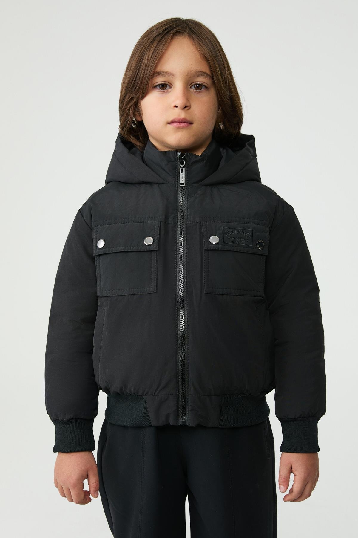 Iceberg Erkek Çocuk Siyah MontIceberg Erkek Çocuk Siyah Mont