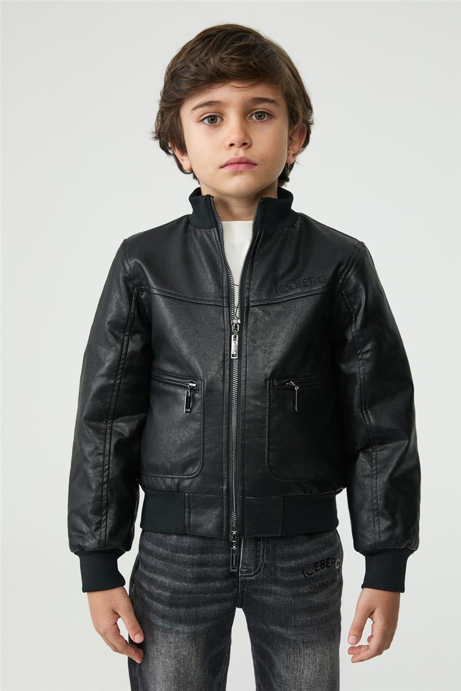 Iceberg Erkek Çocuk Siyah MontIceberg Erkek Çocuk Siyah Mont