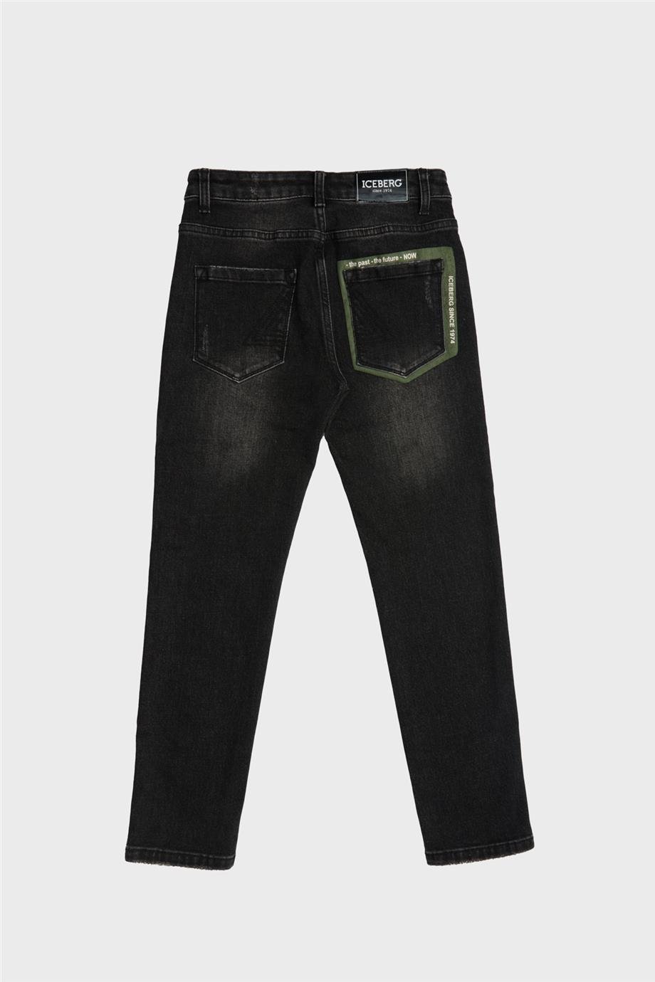Iceberg Erkek Çocuk Siyah Pantolon