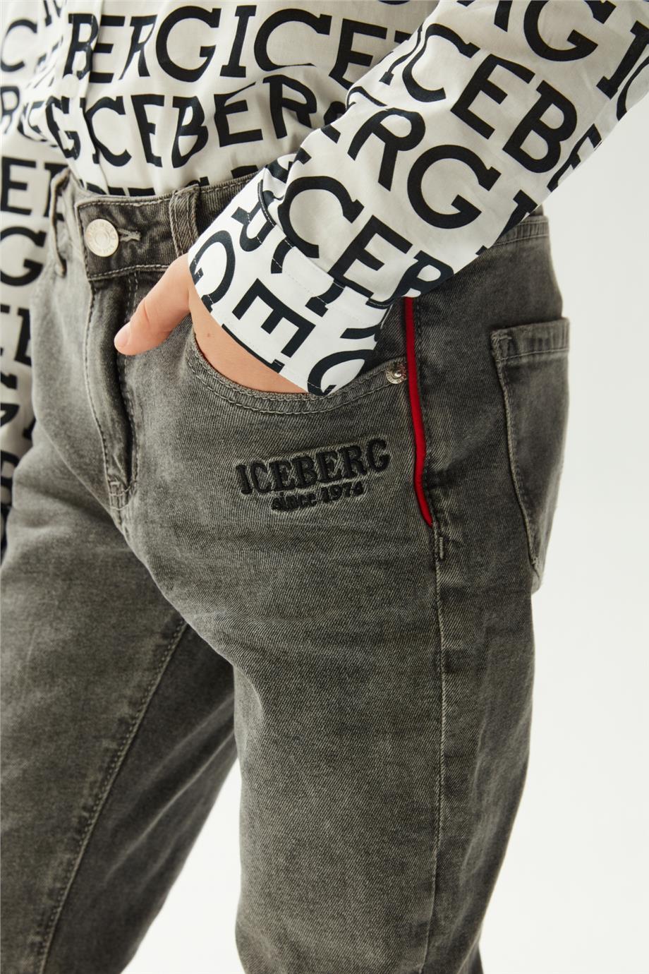 Iceberg Erkek Çocuk Siyah Pantolon