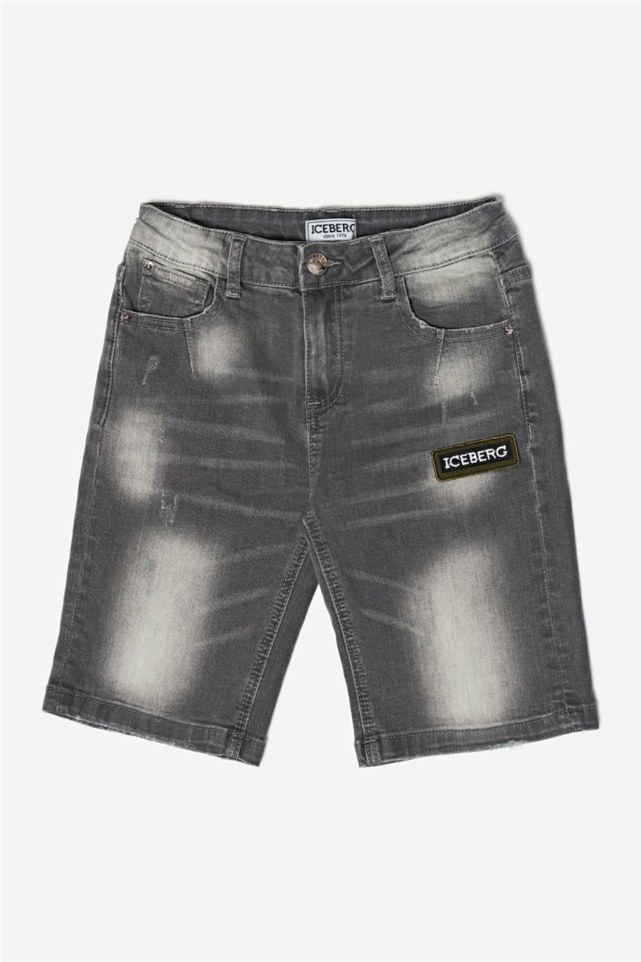 Iceberg Erkek Çocuk Siyah Şort