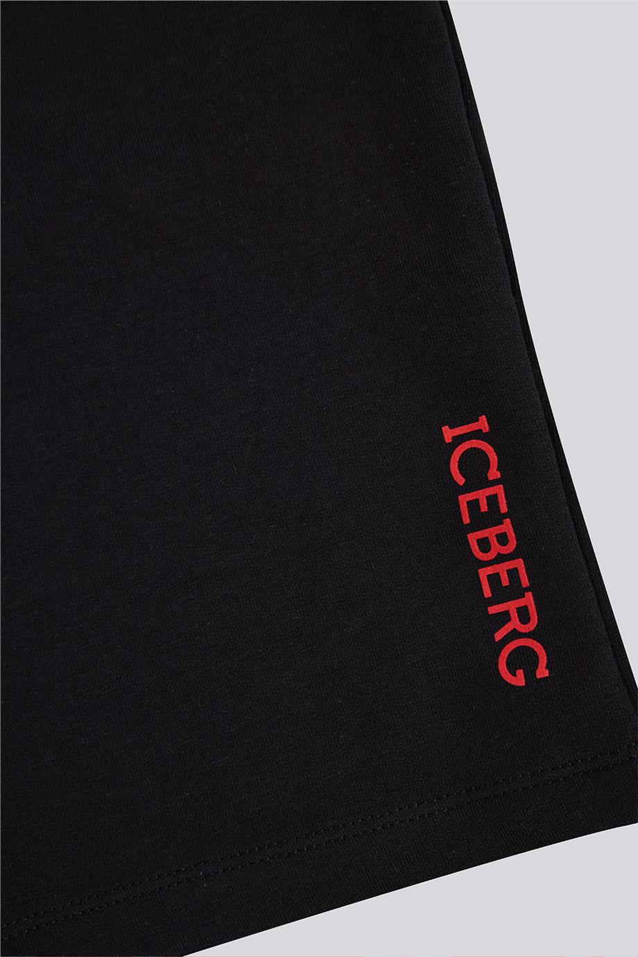 Iceberg Erkek Çocuk Siyah Şort Tshirt TakımIceberg Erkek Çocuk Siyah Şort Tshirt Takım