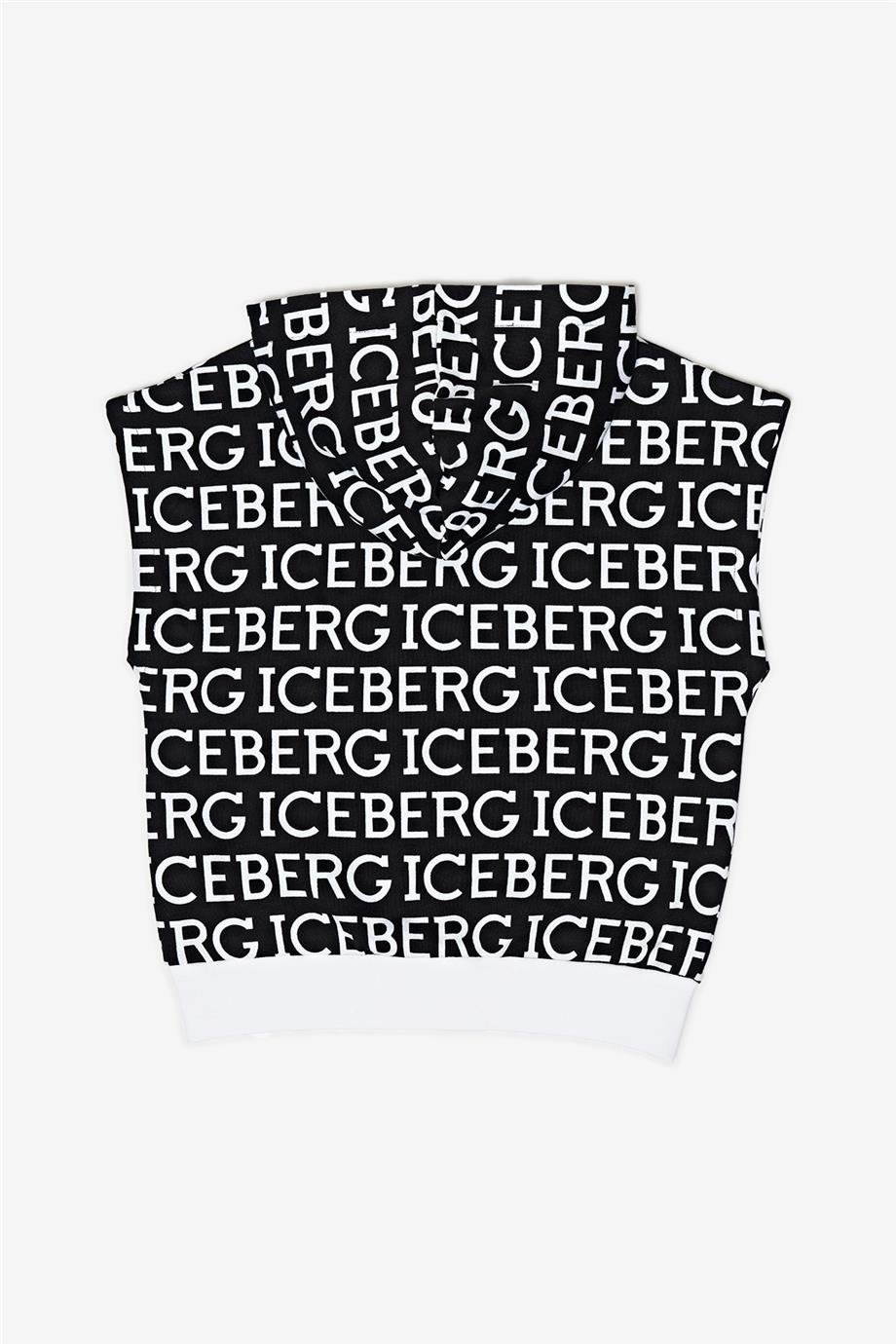 Iceberg Erkek Çocuk Siyah Sweatshirt