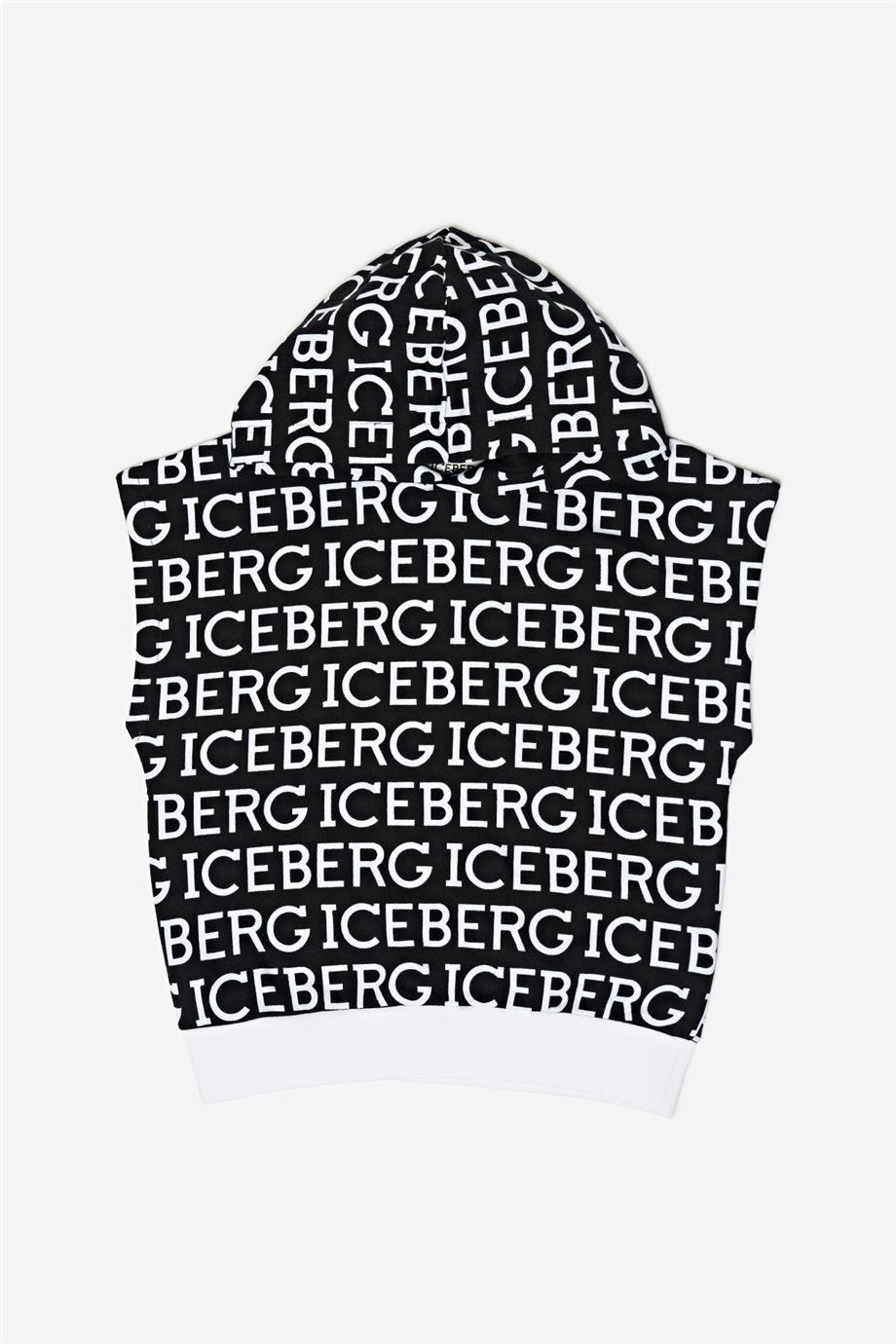 Iceberg Erkek Çocuk Siyah Sweatshirt