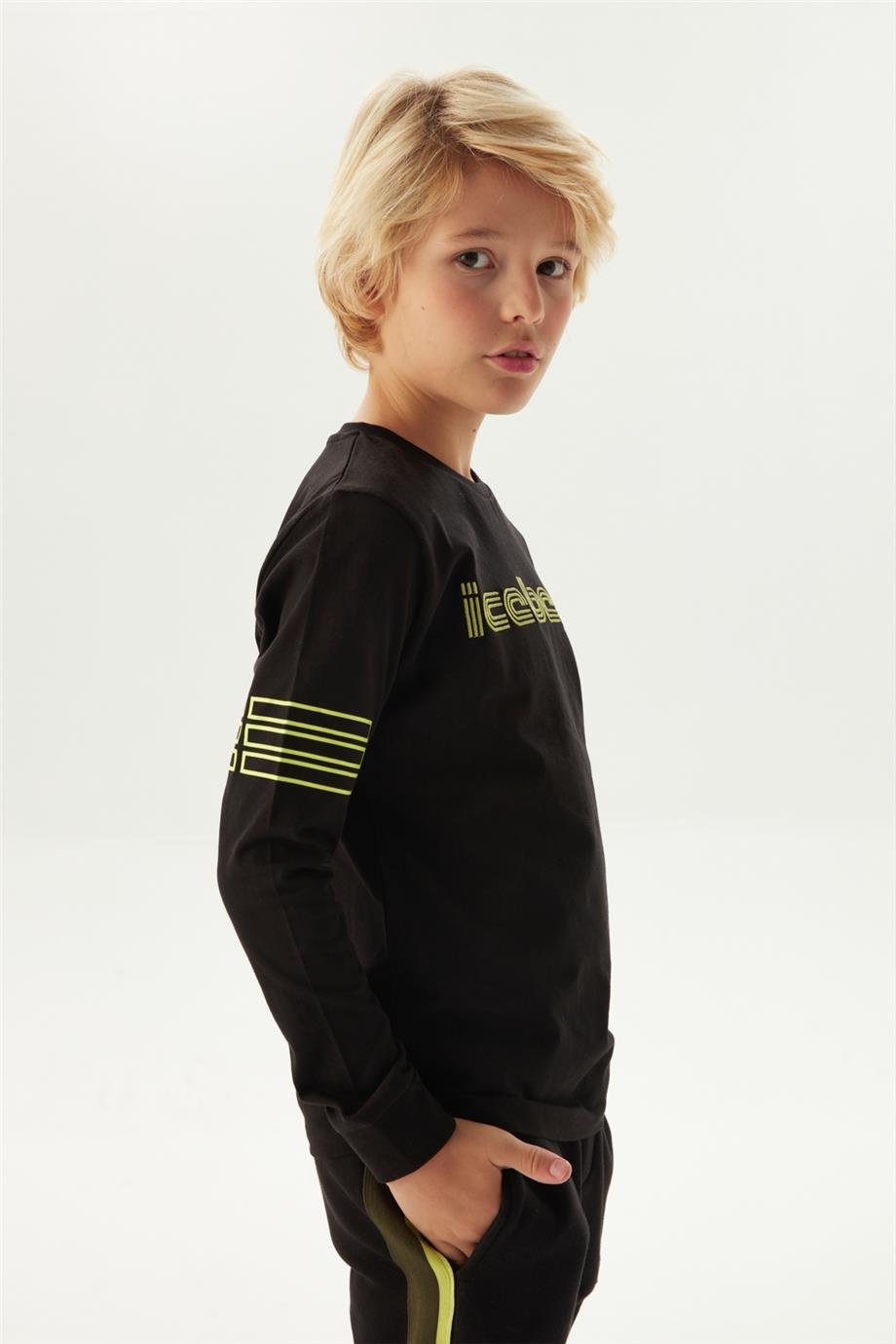 Iceberg Erkek Çocuk Siyah Tshirt