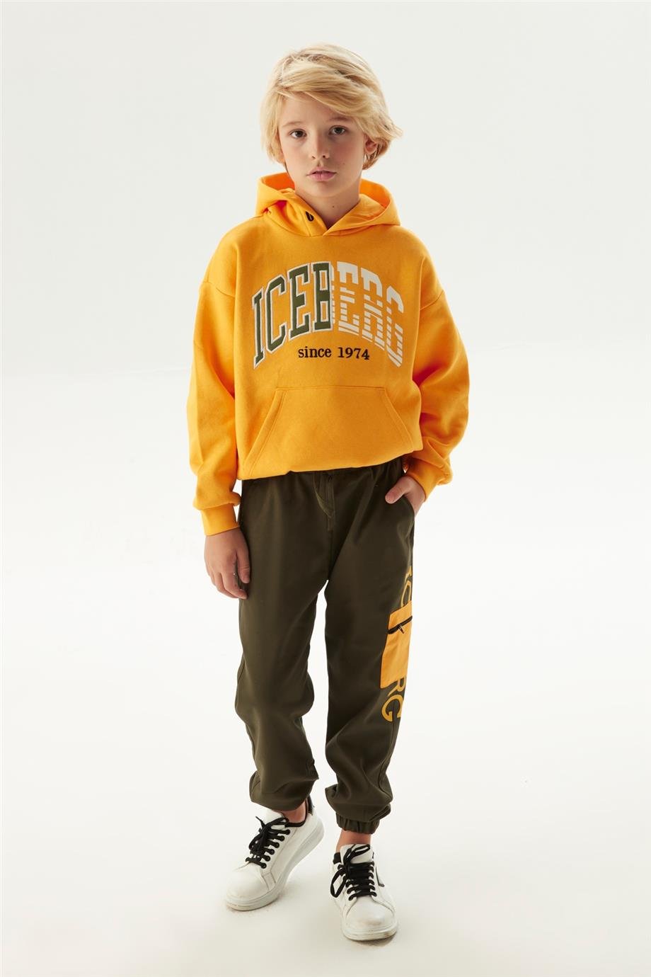 Iceberg Erkek Çocuk Yeşil Pantolon