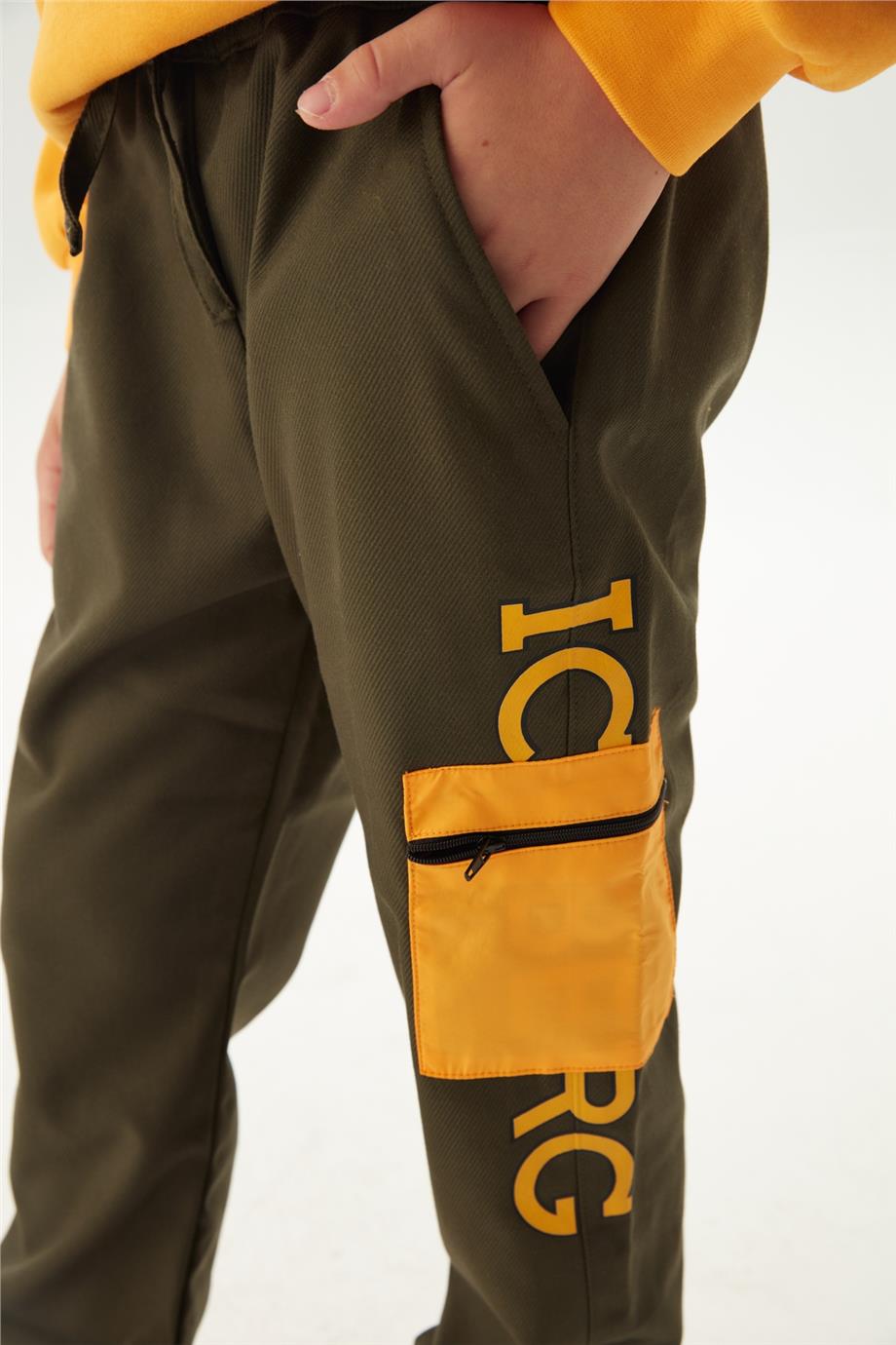 Iceberg Erkek Çocuk Yeşil Pantolon