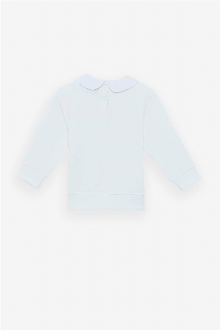 Iceberg Kız Bebek Beyaz SweatshirtIceberg Kız Bebek Beyaz Sweatshirt