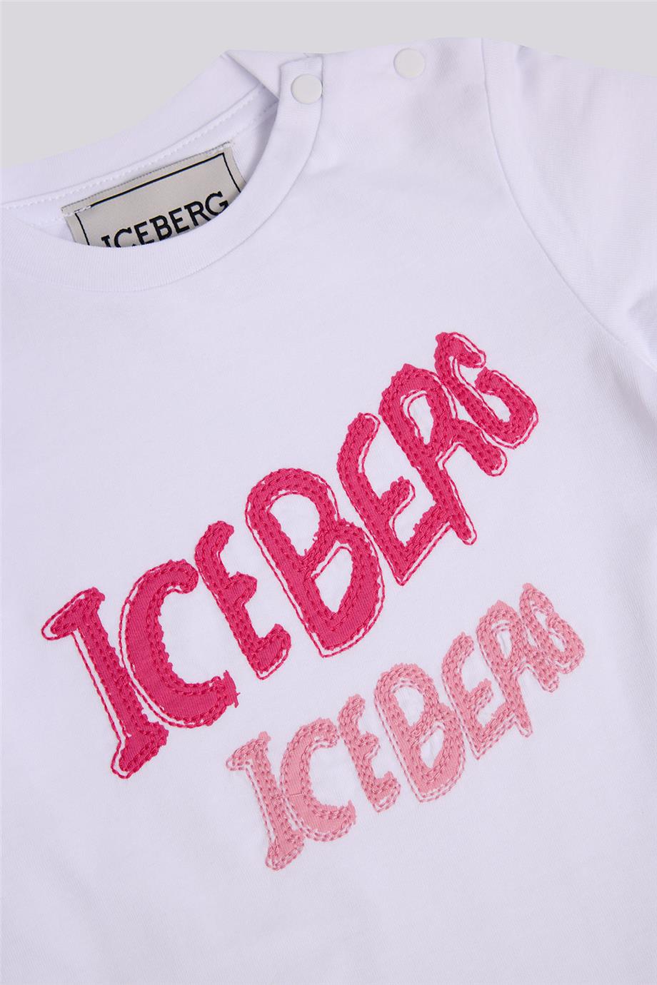 Iceberg Kız Bebek Beyaz TshirtIceberg Kız Bebek Beyaz Tshirt