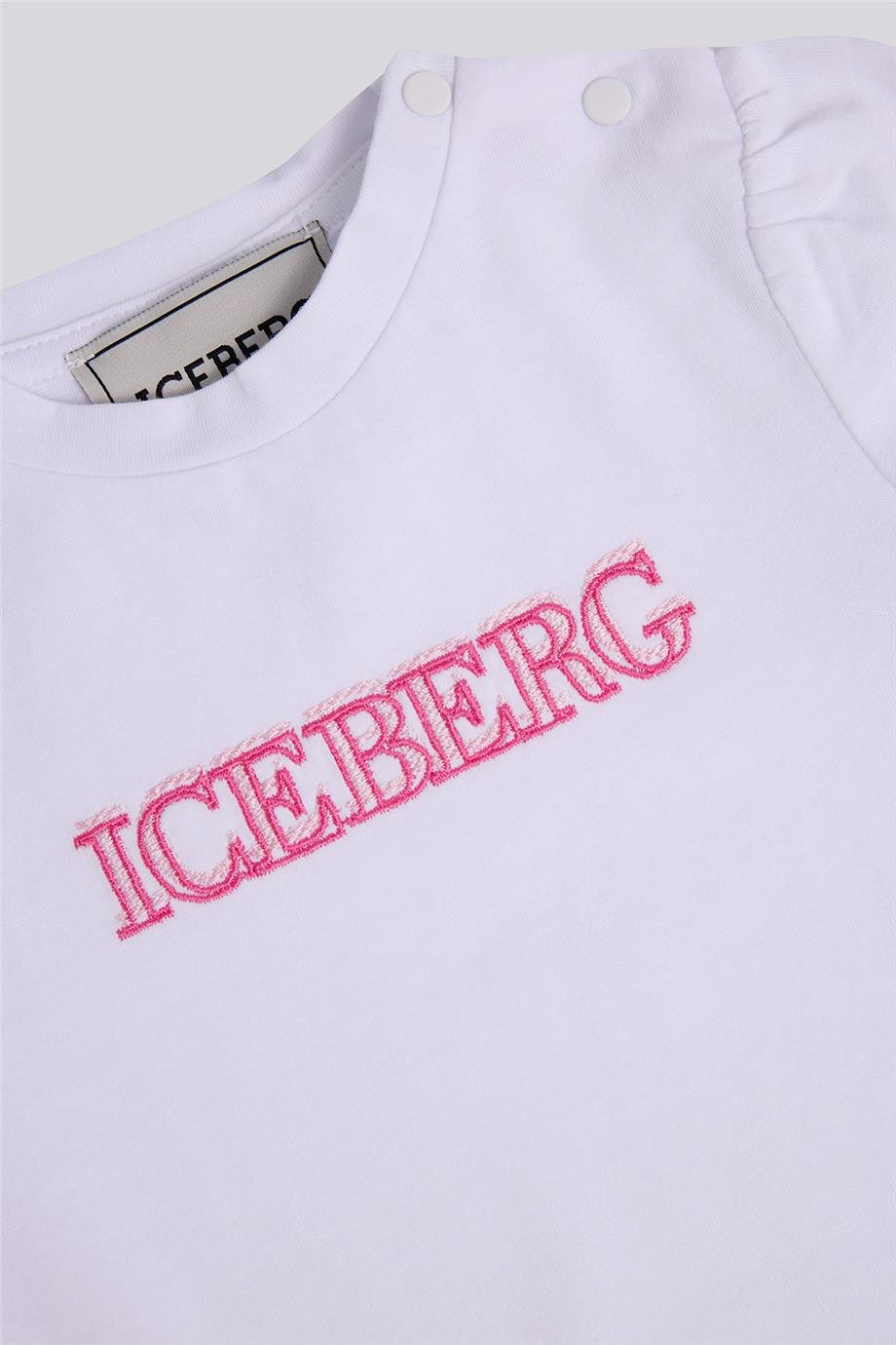 Iceberg Kız Bebek Beyaz TshirtIceberg Kız Bebek Beyaz Tshirt