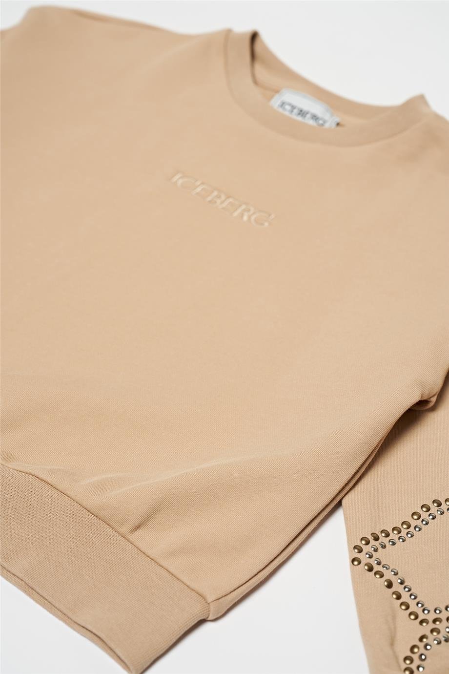 Iceberg Kız Çocuk Açık Kahve Sweatshirt