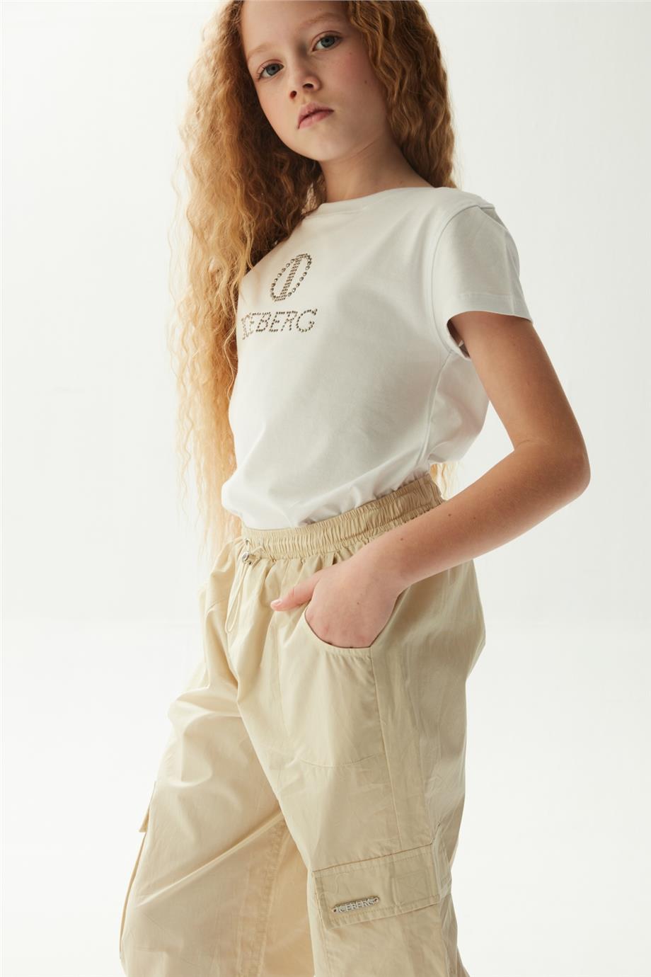 Iceberg Kız Çocuk Bej Pantolon