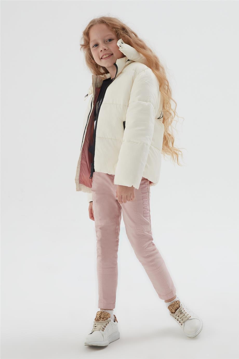 Iceberg Kız Çocuk Beyaz Mont