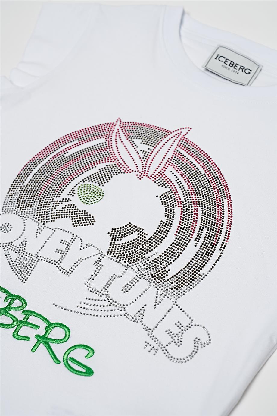 Iceberg Kız Çocuk Beyaz T-Shirt