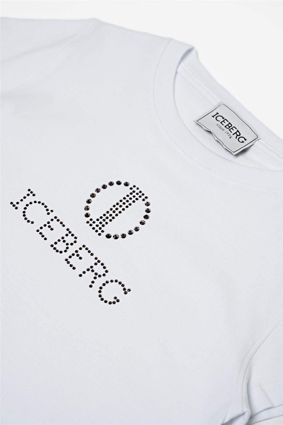 Iceberg Kız Çocuk Beyaz T-Shirt