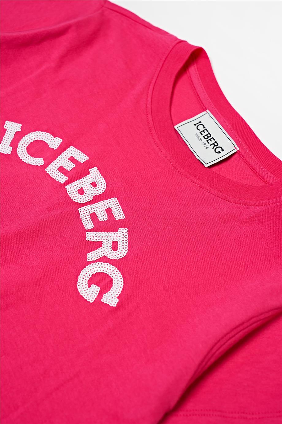Iceberg Kız Çocuk Fuşya T-Shirt