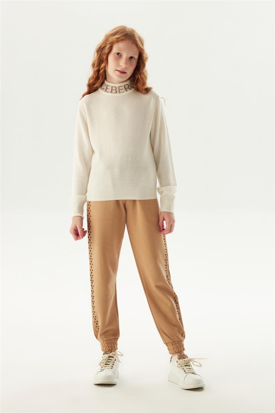 Iceberg Kız Çocuk Krem Kazak