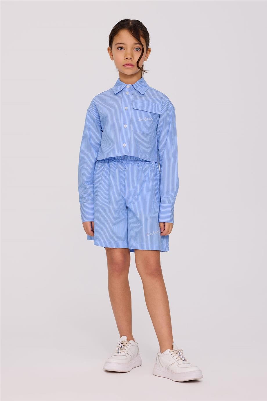 Iceberg Kız Çocuk Mavi GömlekIceberg Kız Çocuk Mavi Gömlek