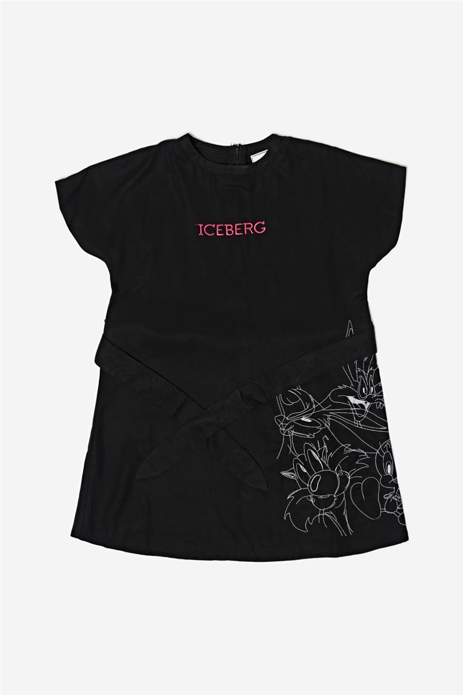 Iceberg Kız Çocuk Siyah Elbise