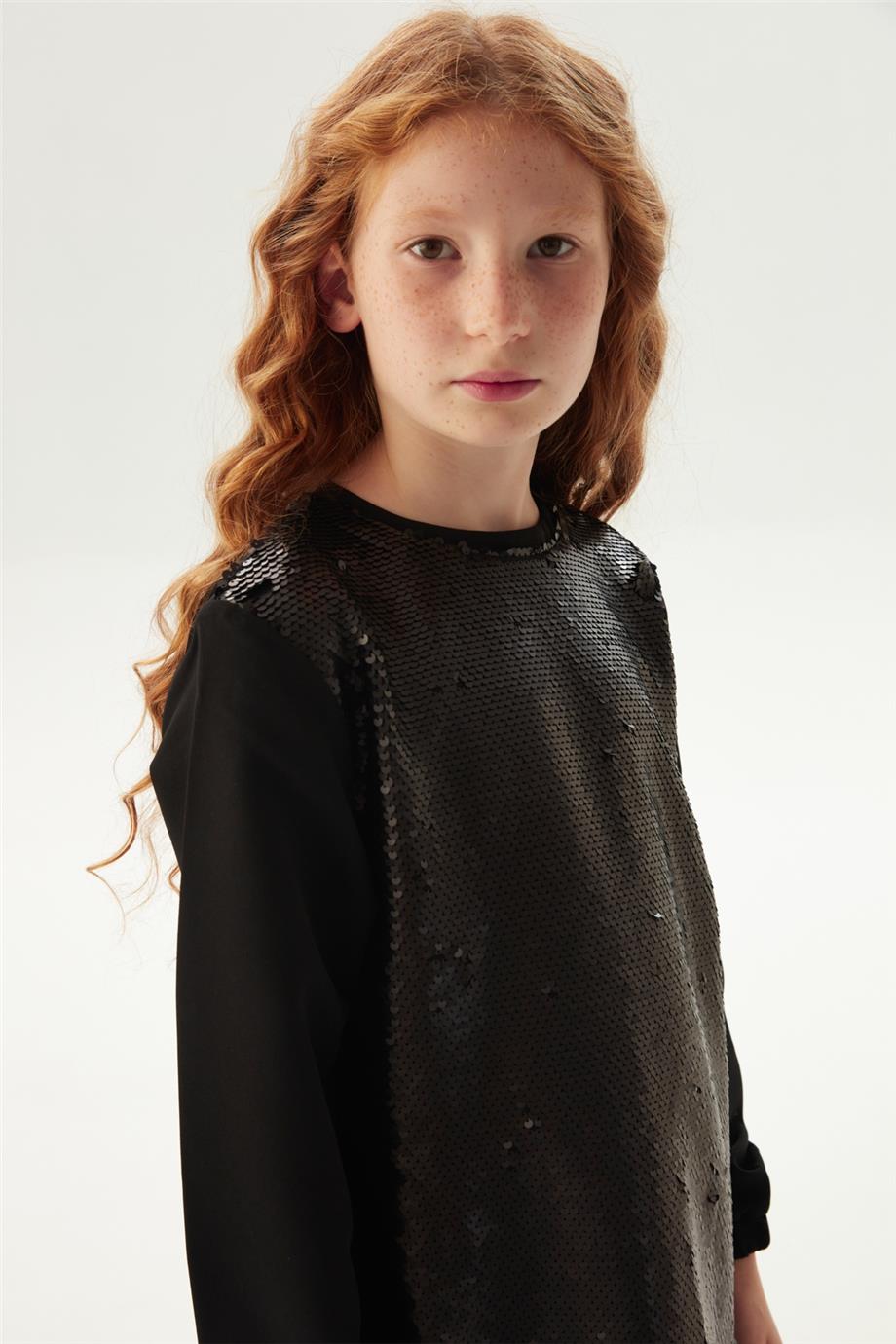 Iceberg Kız Çocuk Siyah Elbise