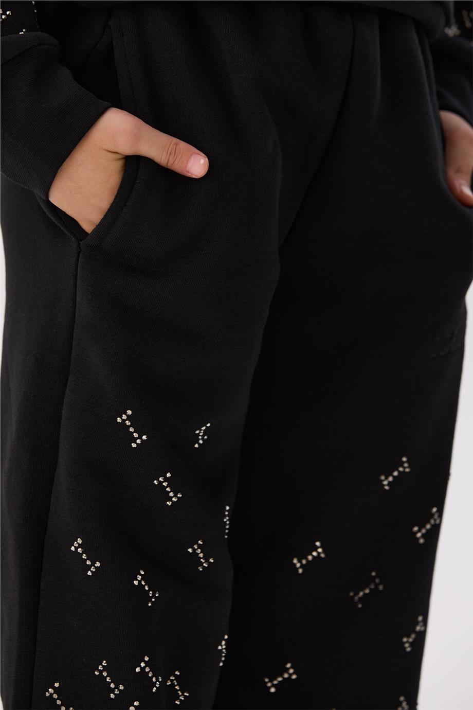 Iceberg Kız Çocuk Siyah Eşofman Altı