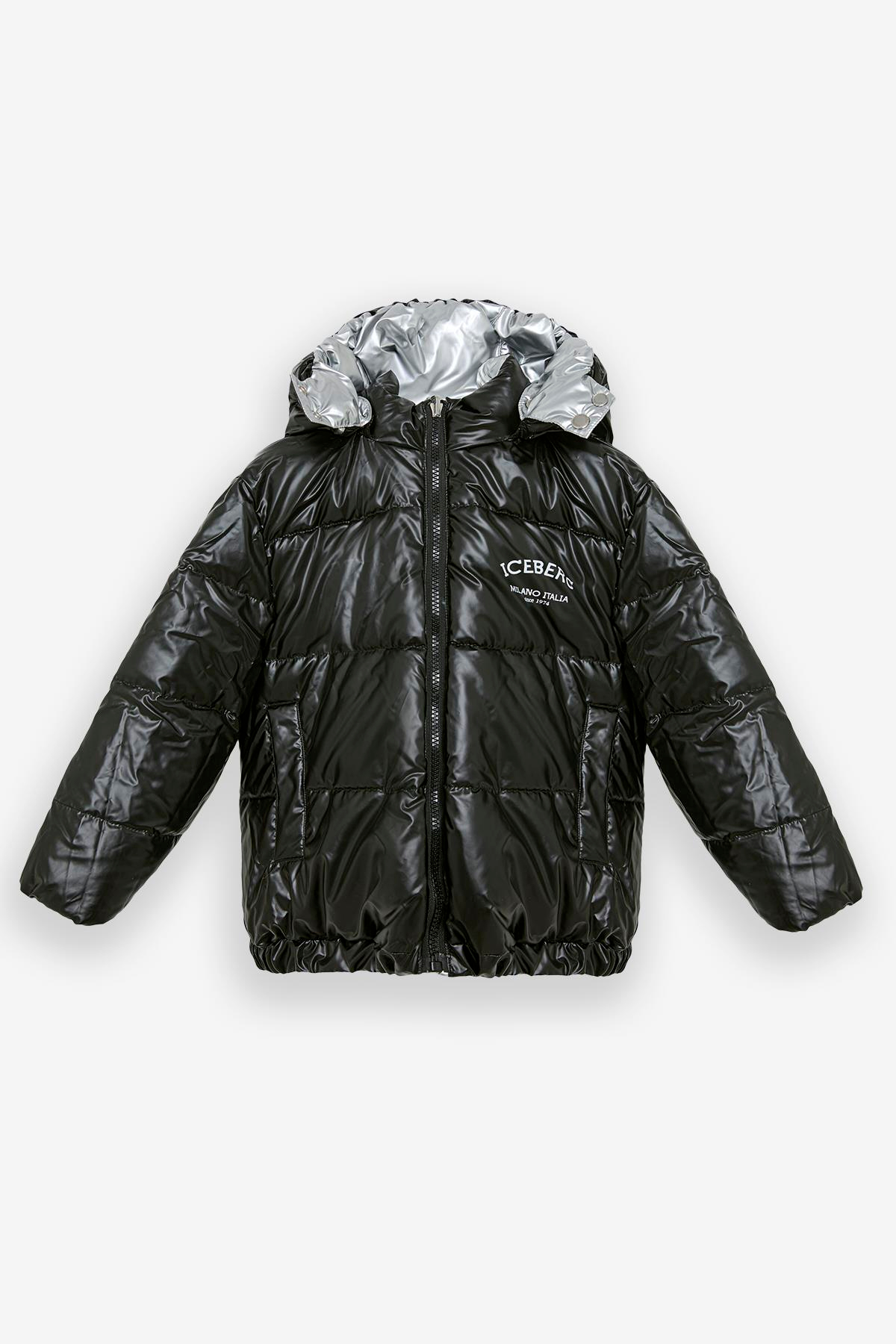 Iceberg Girl Black CoatIceberg Girl Black Coat