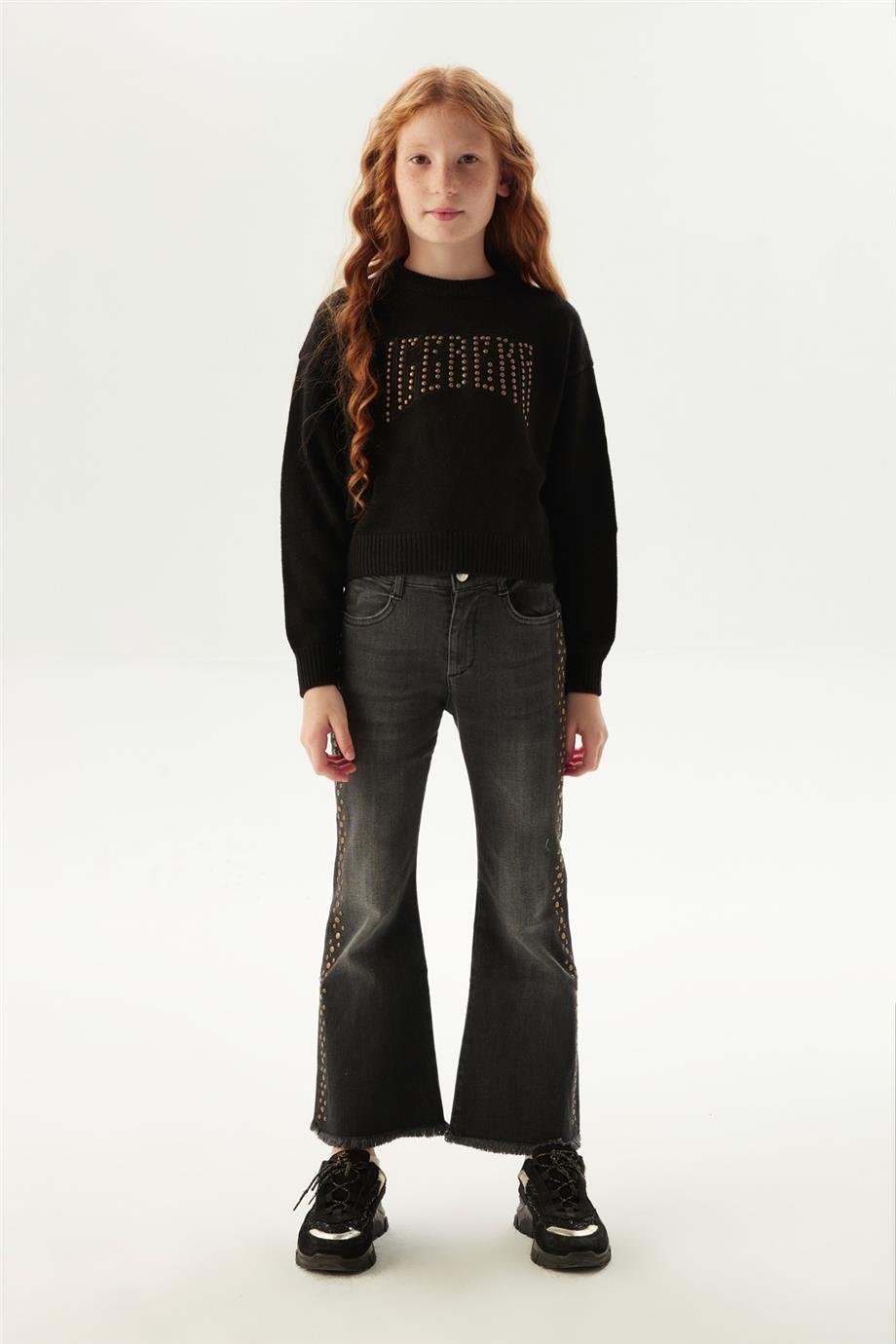 Iceberg Kız Çocuk Siyah Pantolon