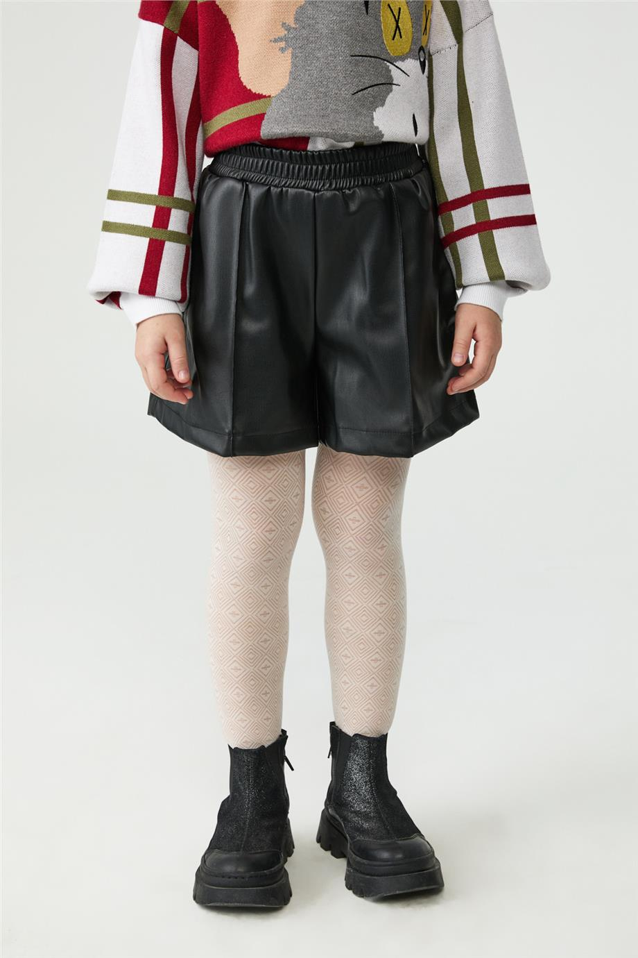 Iceberg Girl Black ShortsIceberg Girl Black Shorts