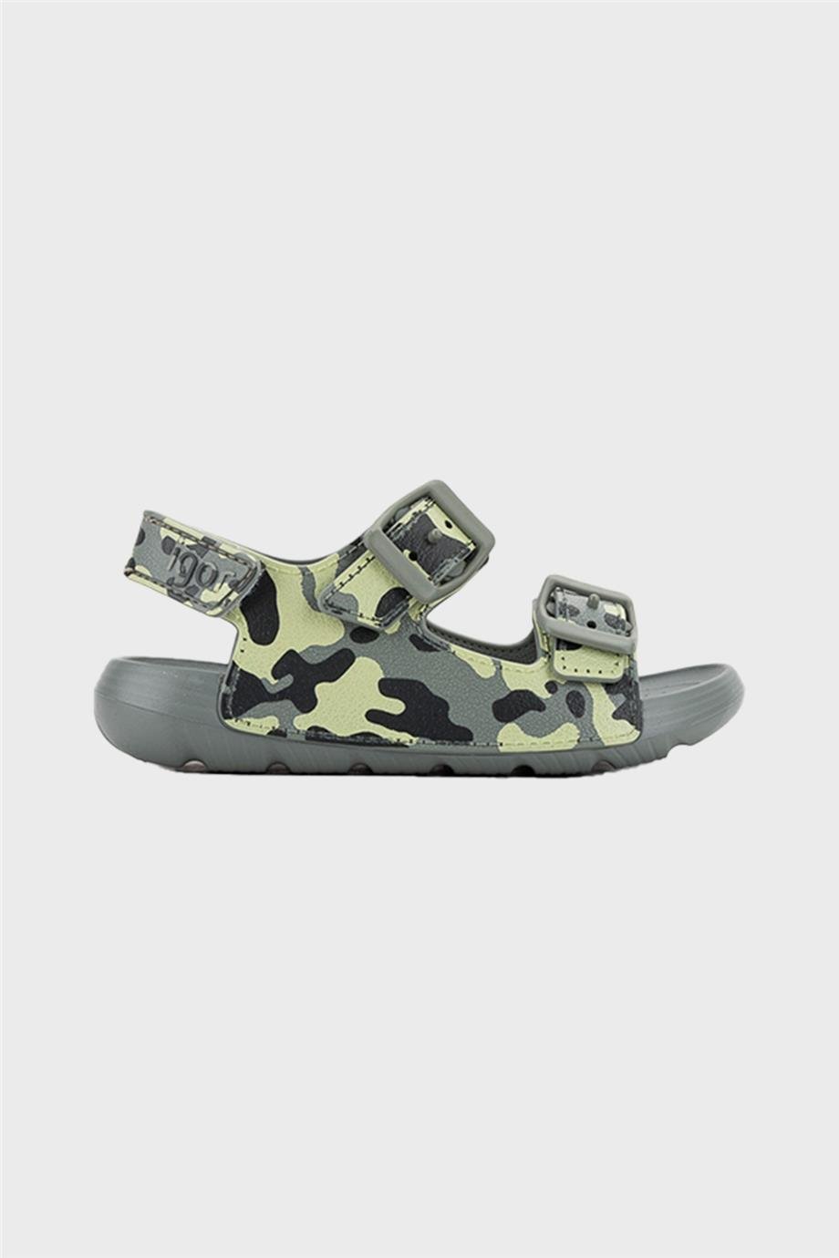 Igor Erkek Çocuk Haki Sandalet