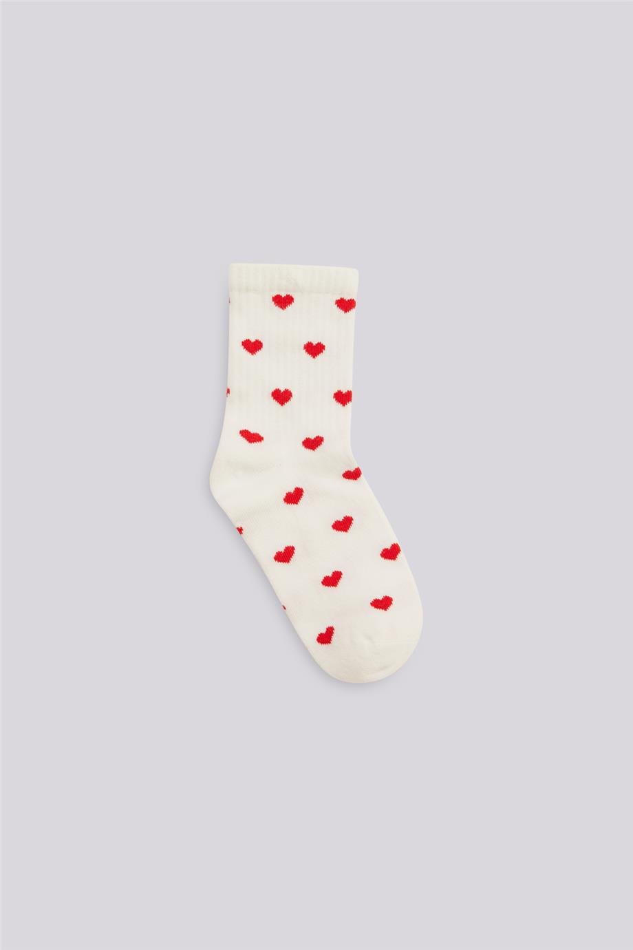 KID'N MATCH Kız Çocuk Beyaz ÇorapKID'N MATCH Kız Çocuk Beyaz Çorap