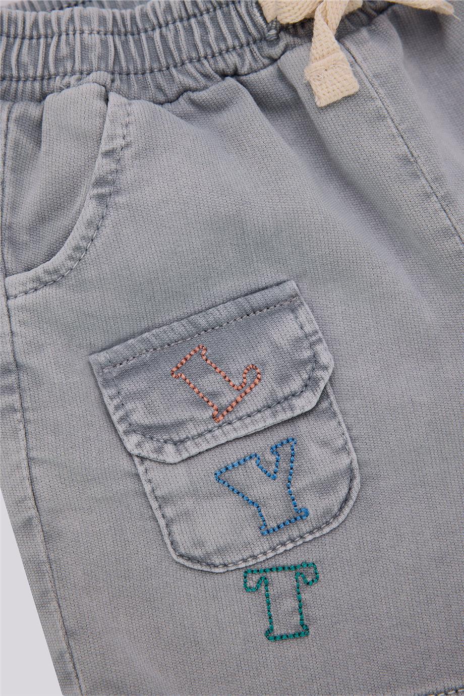 Layette Erkek Bebek Denim ŞortLayette Erkek Bebek Denim Şort