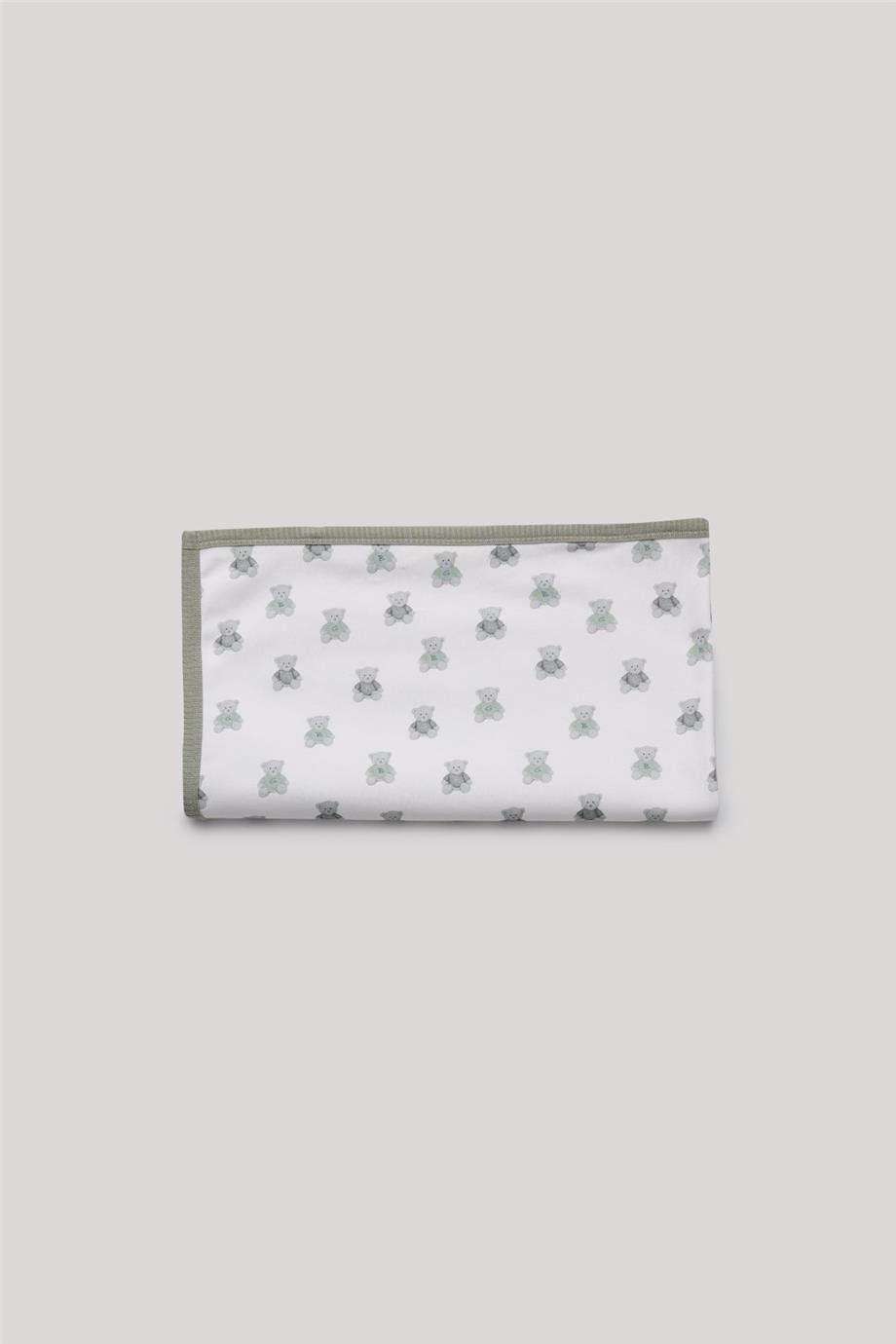 Layette Erkek Bebek Desenli Battaniye