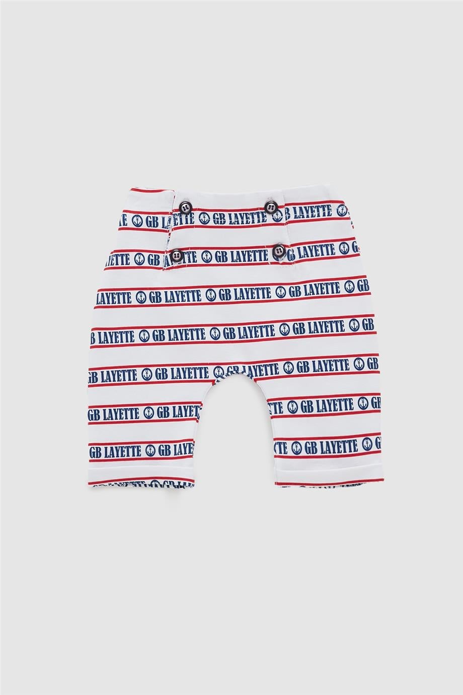 Layette Erkek Bebek Desenli Eşofman Altı