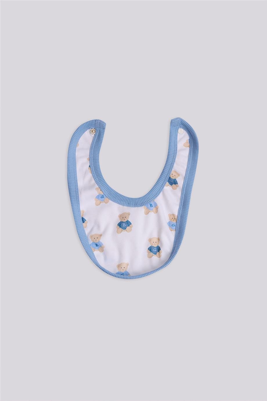 Layette Erkek Bebek Desenli ÖnlükLayette Erkek Bebek Desenli Önlük